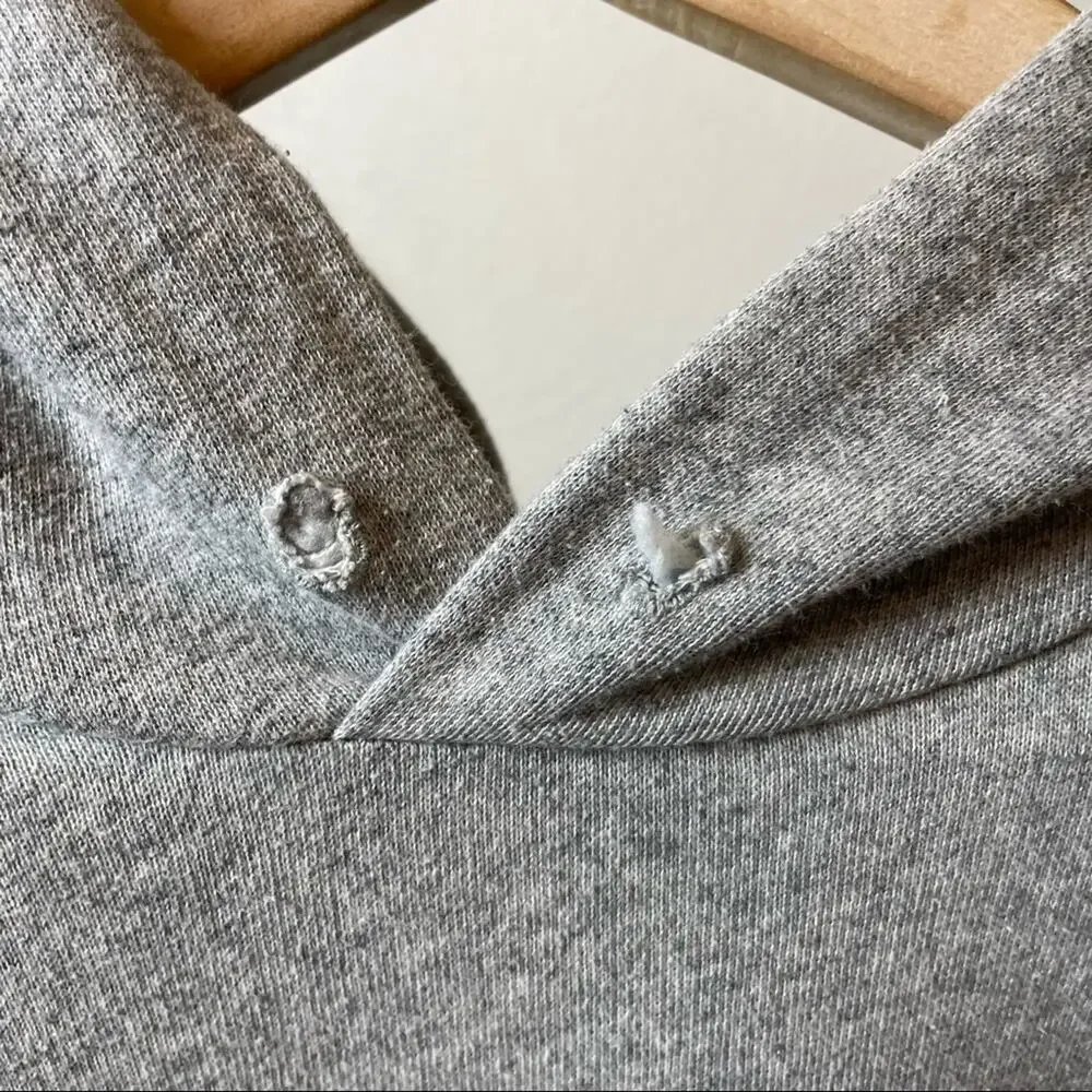 Levi's Gray Graphic Logo Hoodie Size Medium Mens Sweatshirt